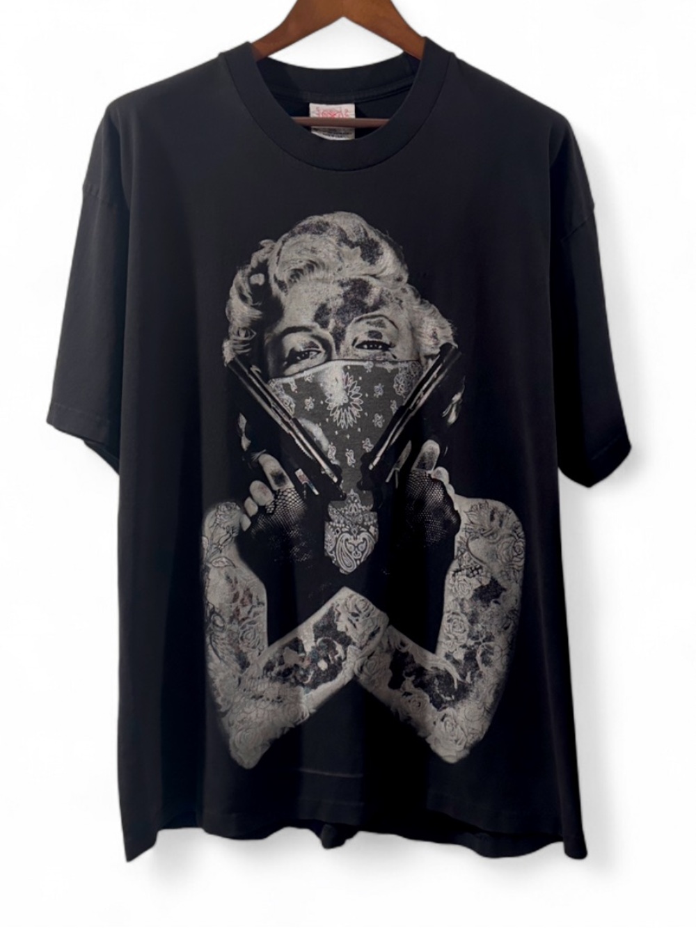 Vintage Y2K Marilyn Monroe Bandana Graphic T-shirt Size Men’s XXL